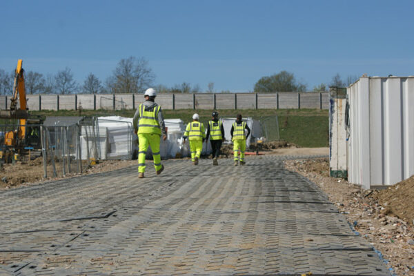 temporary access mat walkway