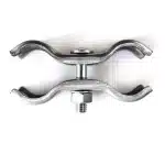 standard fence coupler - steel metal connector for traffic management barriers fencing