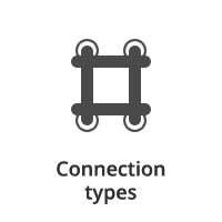 E-Mat heavy duty access mats connection types