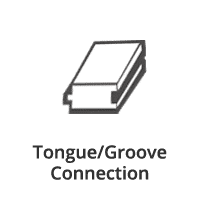 Safe Site Matting tongue and groove connection