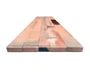 ekki hardwood timber bog mat - 5m x 1m x 100mm 525Kg - ground protection