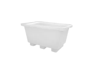 forklift mortar tub - white 250 litres eco specialist construction