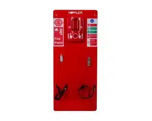 ScaffPost Mounting Board signage extinguisher brackets straps extinguisher ID signs