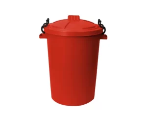 dust-bin-domestic-waste-bin-red