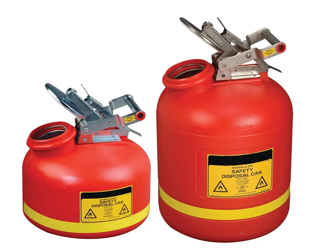 Elite GSS Liquid Disposal Safety Cans Flammable Container Elite GSS