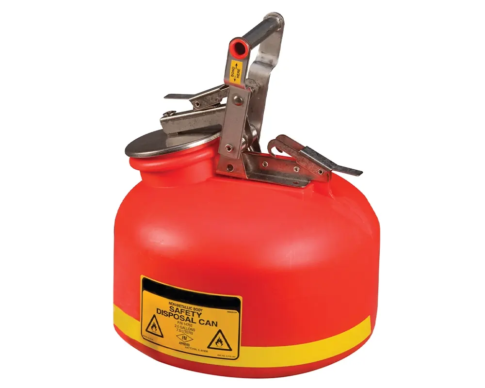 Elite GSS Liquid Disposal Safety Cans Flammable Container Elite GSS