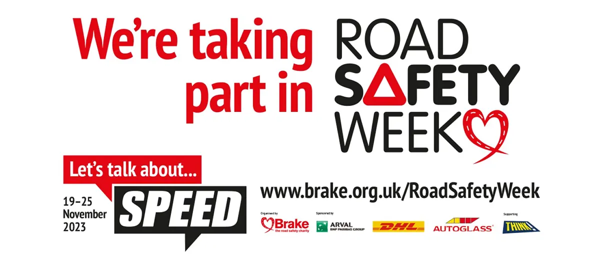 road safety week 2023 - let's talk about speed