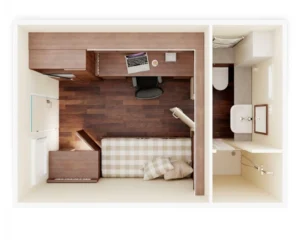 Single - Deluxe sleeper welfare unit