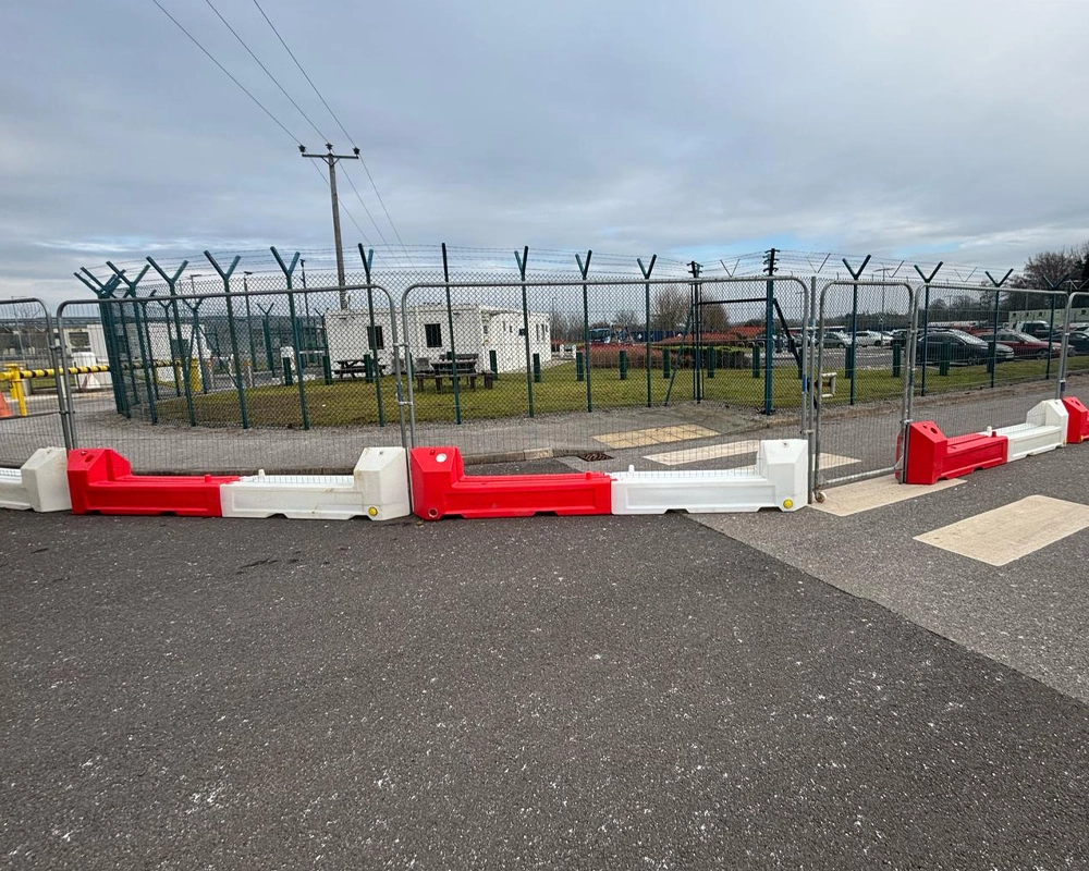 Elite slotblock barriers - Site security male female connection
